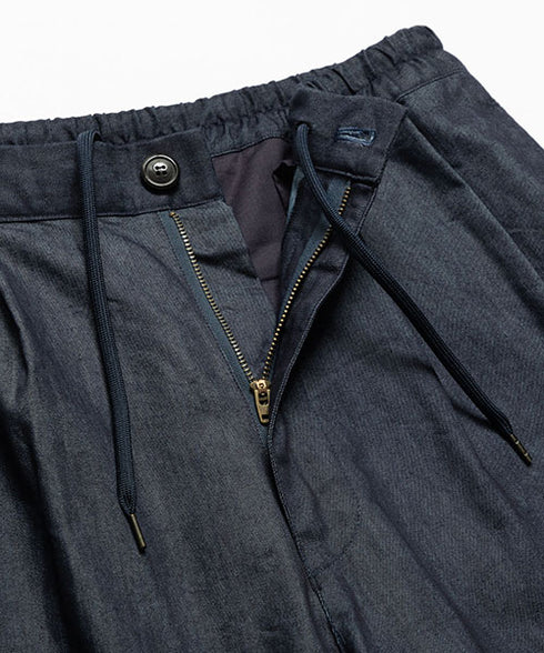 MR.OLIVE / COOLMAX STRETCH DENIM / 2TACK TAPERED EASY PANTS ミスターオリーブ/クールマックスストレッチデニム/2タックテーパードイージーパンツ